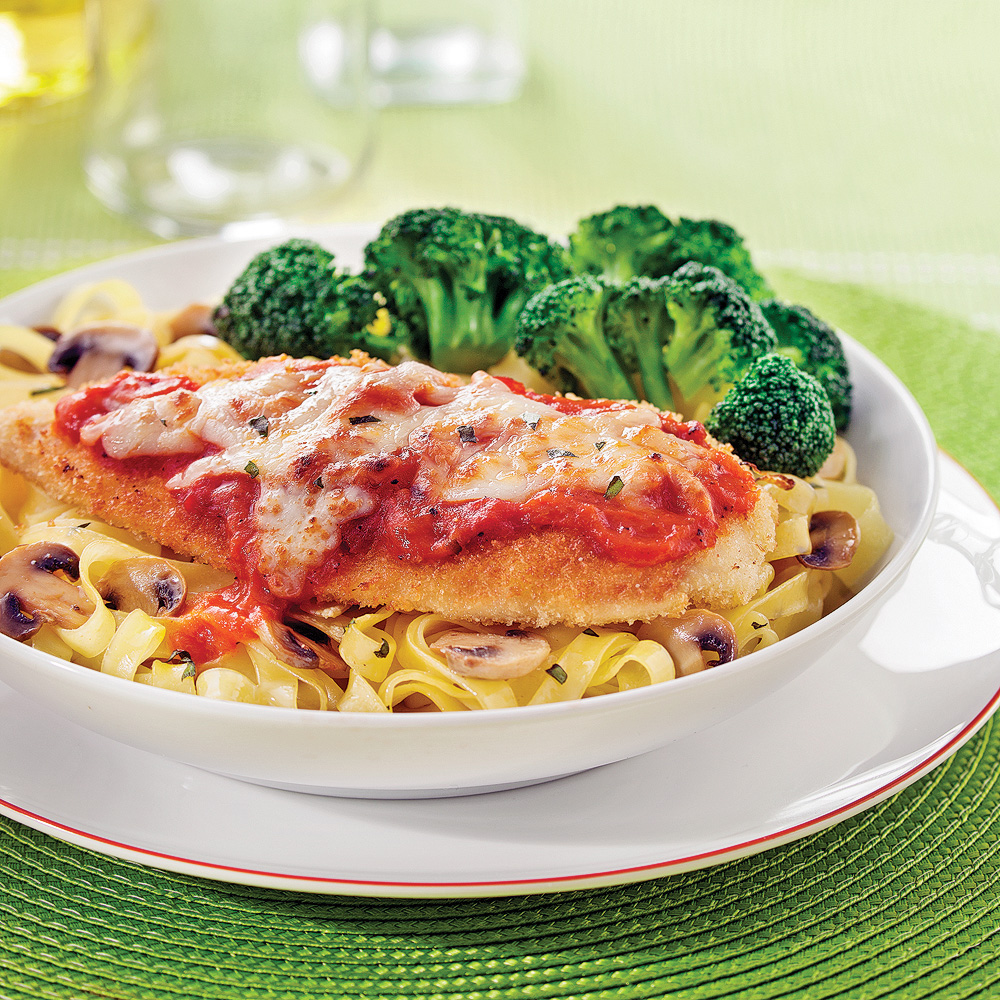 Poulet parmigiana