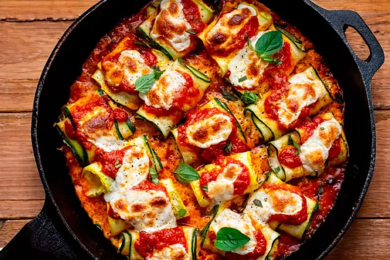 Involtini de courgettes